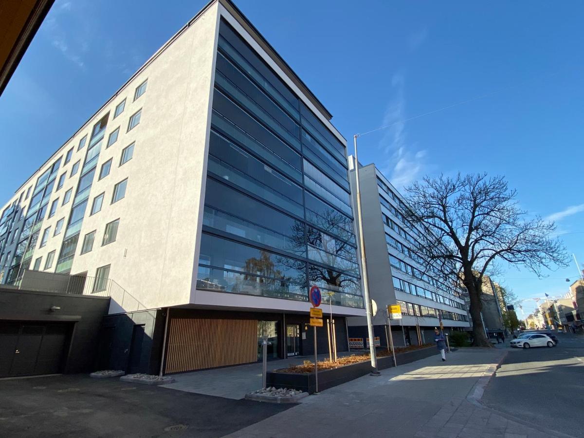 Parvekkeellinen Yksioe Keskustassa Lägenhet Åbo Exteriör bild